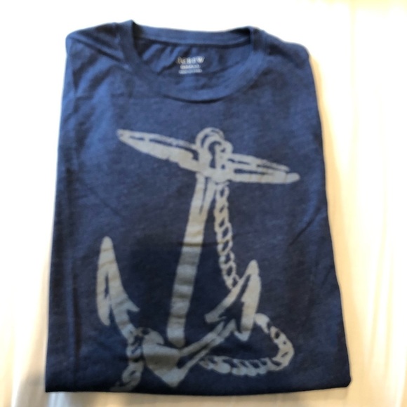 J. Crew Nautical Anchor T-Shirt - Picture 1 of 3